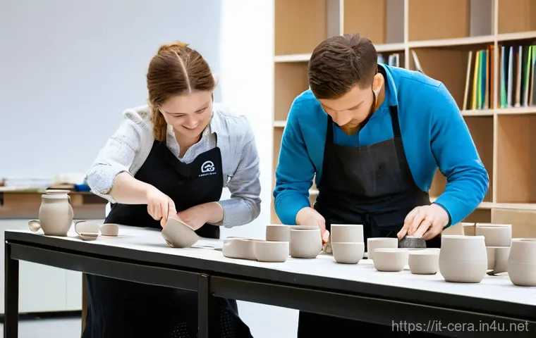 세라믹 기술 자격증 안내 - **Prompt: Future of Ceramics: High-Tech Innovation and Design in an Italian Factory**
A vibrant,... 세라믹 기술 자격증 안내 - **Prompt: Future of Ceramics: High-Tech Innovation and Design in an Italian Factory**
A vibrant,...