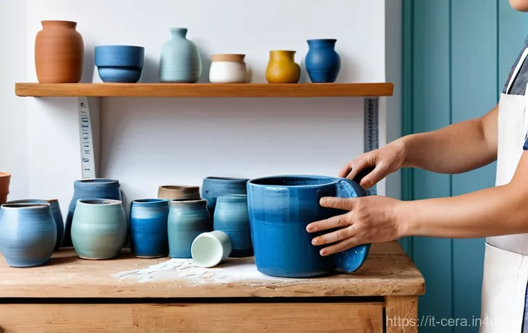 세라믹 프로젝트 사례 - **Prompt:** An artfully arranged still-life featuring a collection of unique, handcrafted ceramic pi... 세라믹 프로젝트 사례 - **Prompt:** An artfully arranged still-life featuring a collection of unique, handcrafted ceramic pi...