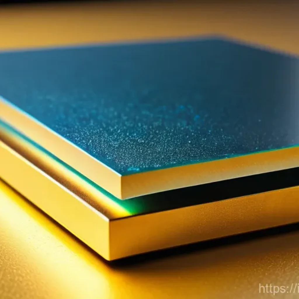 세라믹 산업의 기술 혁신 - **Prompt:** "Close-up, microscopic view of a revolutionary advanced ceramic material. The surface ex...