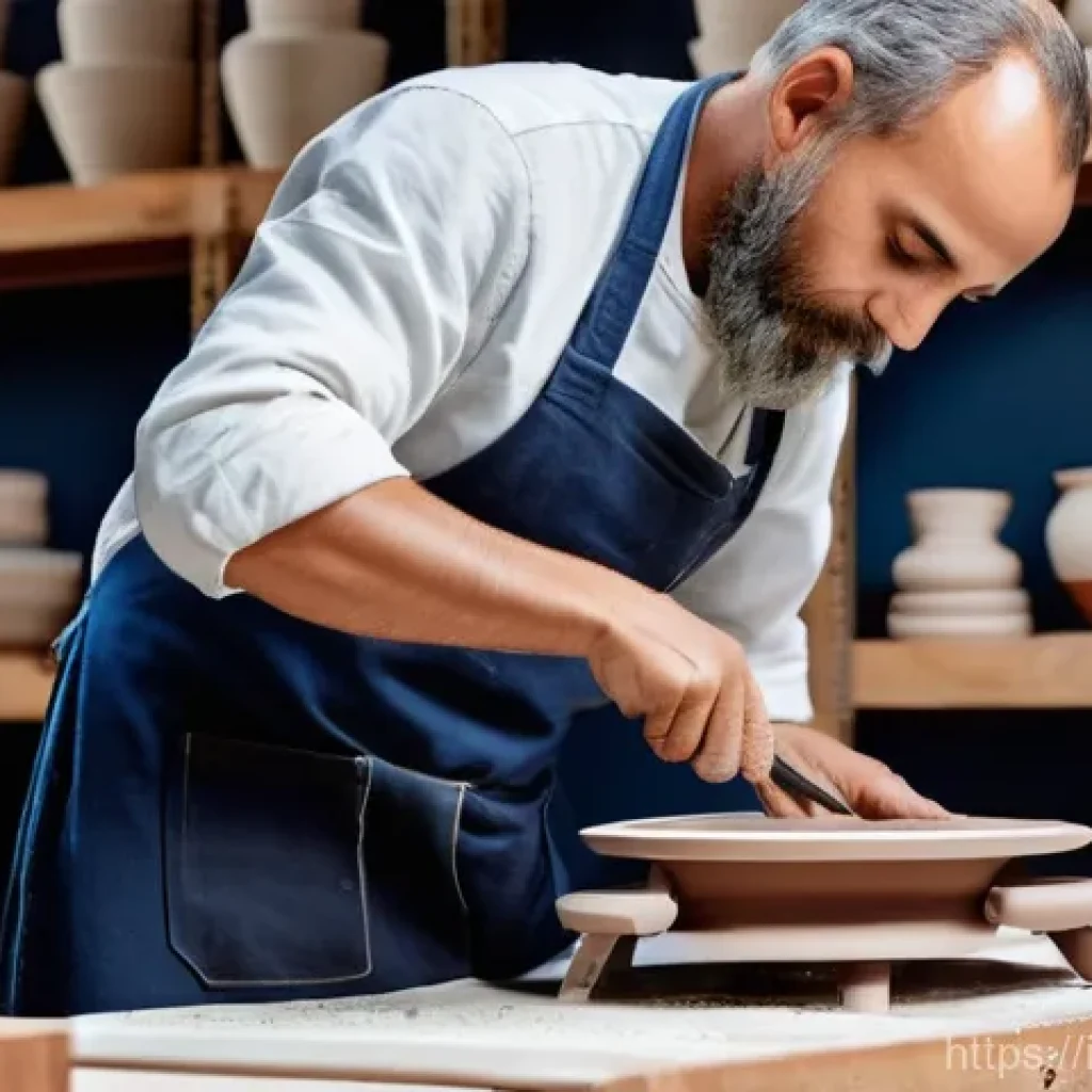 세라믹 디자인 이론 - **Prompt 1: The Alchemy of Ceramic Transformation**
"A vibrant, sunlit ceramic workshop where an...